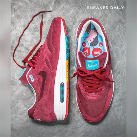 Patta X Parra X Air Max 1 Premium 'Cherrywood'
